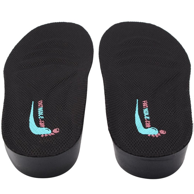 FOOTINSOLE.COM نعل لزيادة الطول، رافع حذاء للرجال مع وسائد مريحة ودعم للقوس لزيادة الطول - Image 5